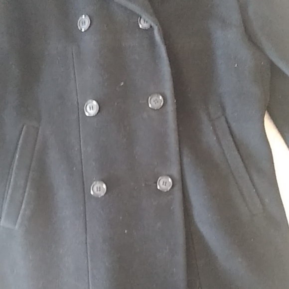 Long black  classic coat - Picture 4 of 5